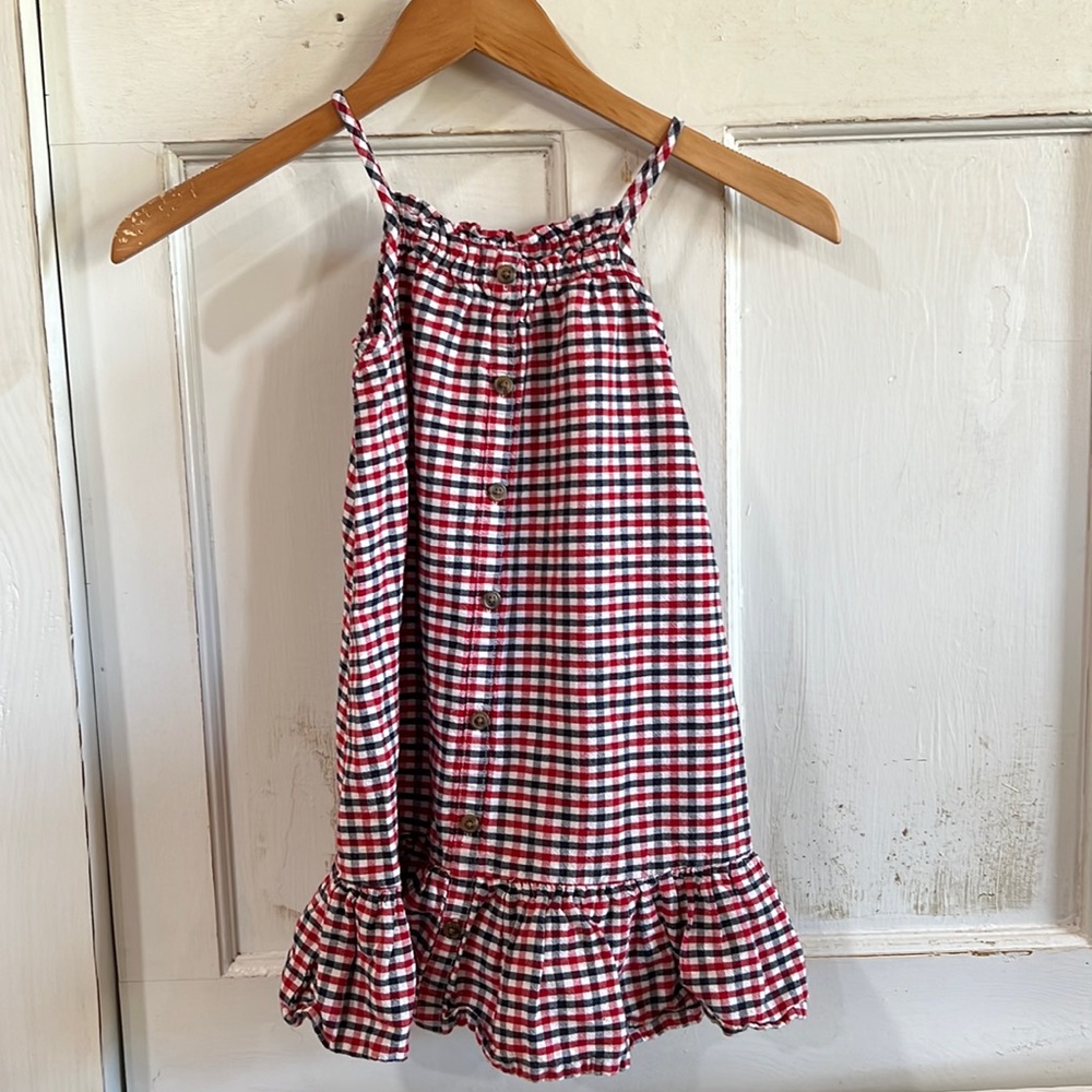 Girls Old Navy plaid dress